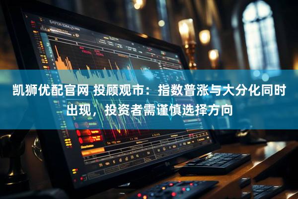 凯狮优配官网 投顾观市：指数普涨与大分化同时出现，投资者需谨慎选择方向